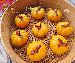 【香甜Q弹清蒸田园南瓜饼】#舌尖上的春宴#的做法