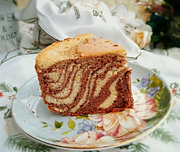 斑马纹戚风蛋糕#美的FUN烤箱.焙有FUN儿#的做法