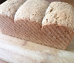 混合全麦面包的做法
