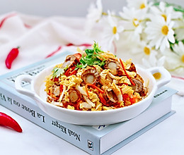 #营养小食光#白菜心红油扇贝肉的做法