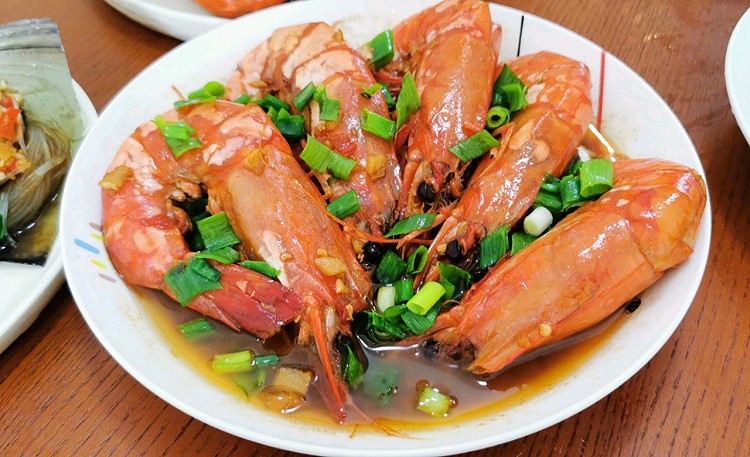 红焖黑虎虾的做法