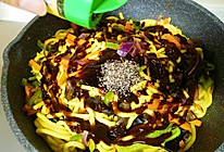 东北黑椒意面-炒碴子的做法