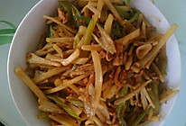 土豆炒芹菜的做法