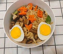 生日长寿面的做法
