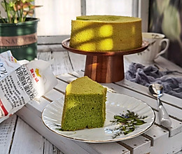 斑兰戚风蛋糕的做法