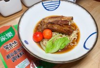 #中小学生做饭指南#潮汕卤排骨汤面好吃的秘诀在于它简单易做的做法