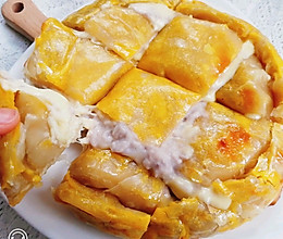网红芋泥芝士饼的做法