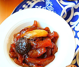 教你在家做鲜香嫩滑的宴客菜：［红烧蹄筋］的做法