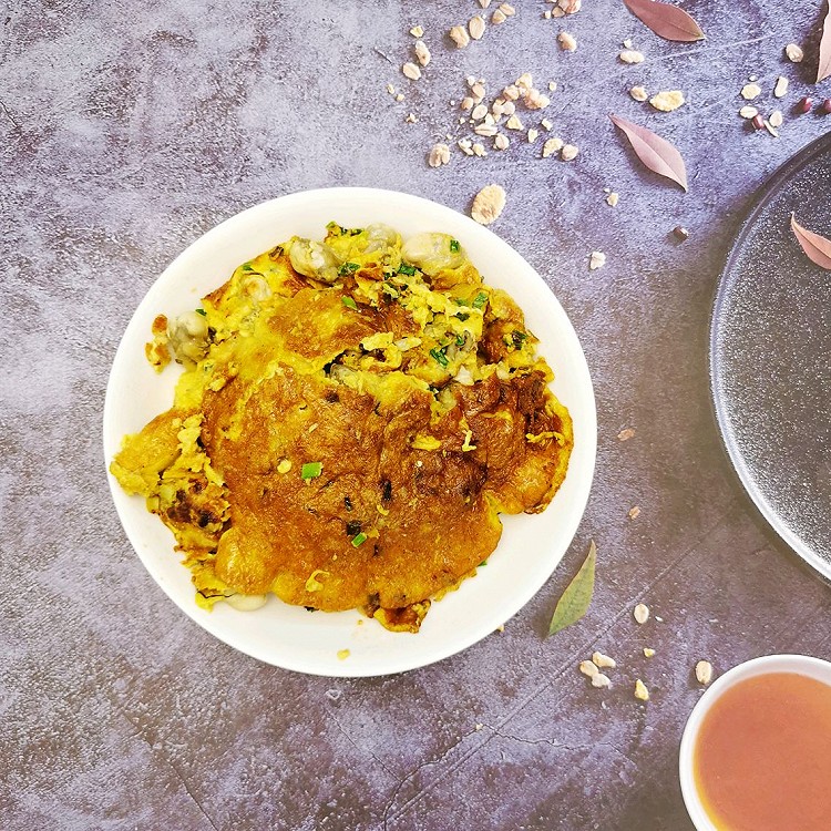 鲜美滋补的海蛎煎；蚝仔烙的做法