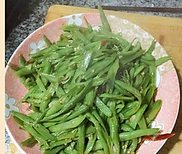 炒豆角的做法