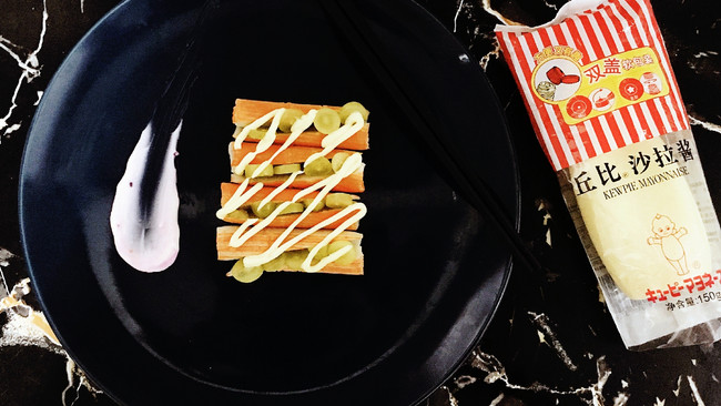 炸蟹肉棒的做法