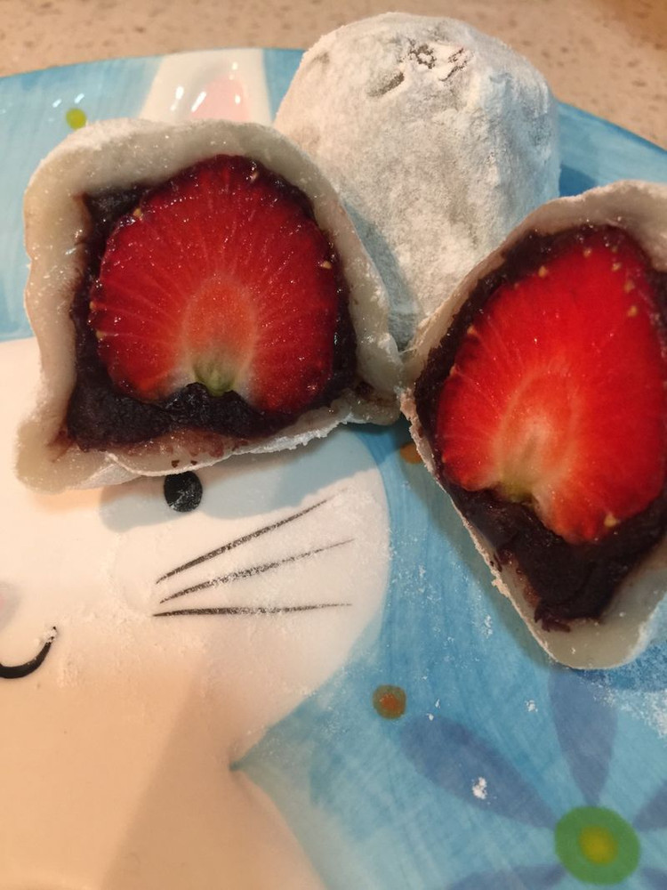 草莓大福的做法