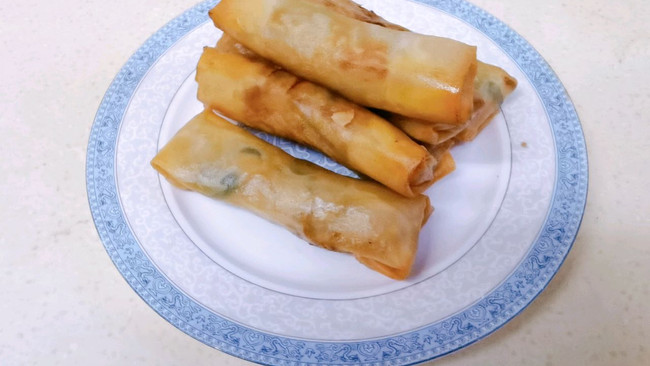炸春卷的做法