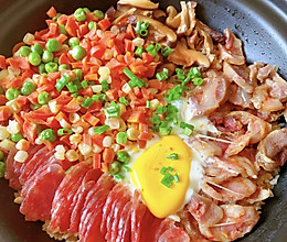 砂锅煲仔饭的做法