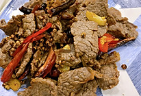 炒牛干巴的做法