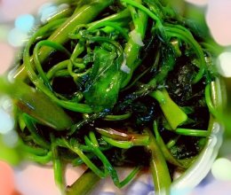 蒜泥空心菜的做法