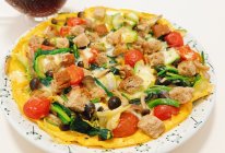 意式杂蔬烘蛋,浓香又营养的早午餐 #轻食季怎么吃#的做法