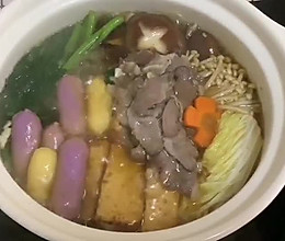 一人食-日式寿喜烧的做法