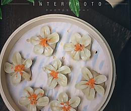 好吃又好看的梅花蒸饺（附蘸料做法）的做法