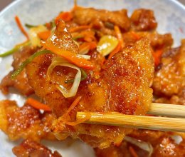 家庭版锅包肉，酸甜脆香真的绝！的做法
