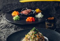 黑松露和牛炒饭的做法