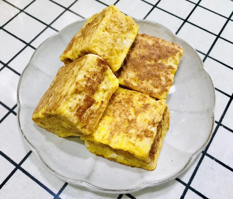 简单西多士（煎吐司）的做法
