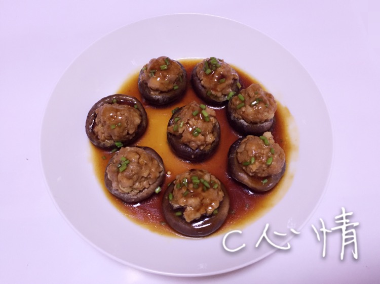 快手菜也可以高大上~～～香菇酿肉的做法