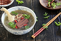 鸭血粉丝汤的做法