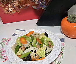 #年夜饭菜谱#五彩缤纷素什锦的做法