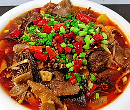 神颜又美味的毛血旺，小长假快安排起来～的做法