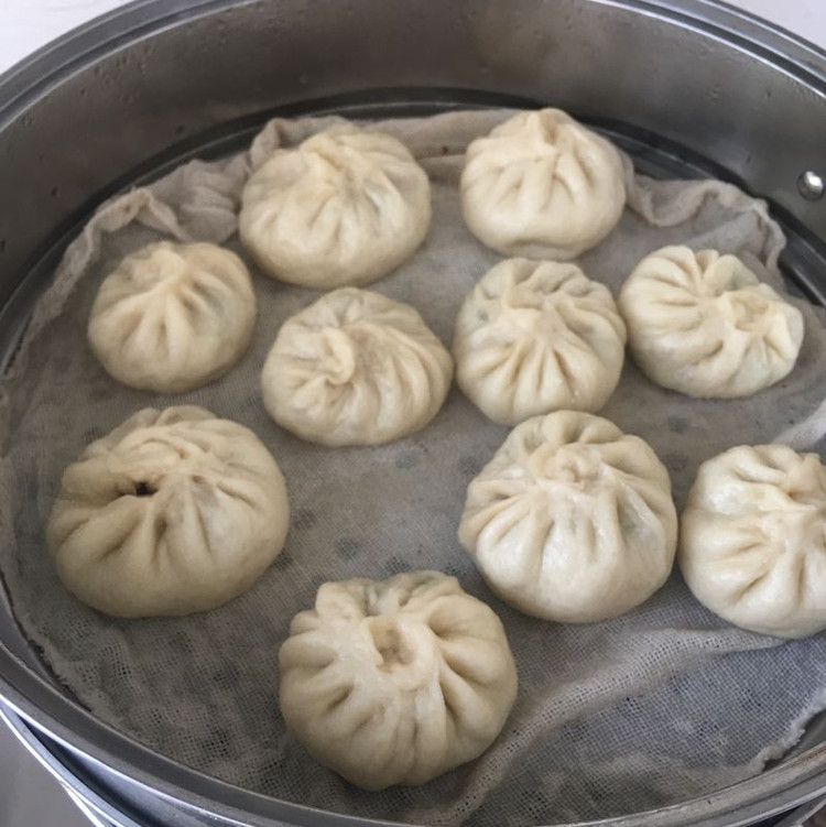 豆腐干四季豆包子的做法
