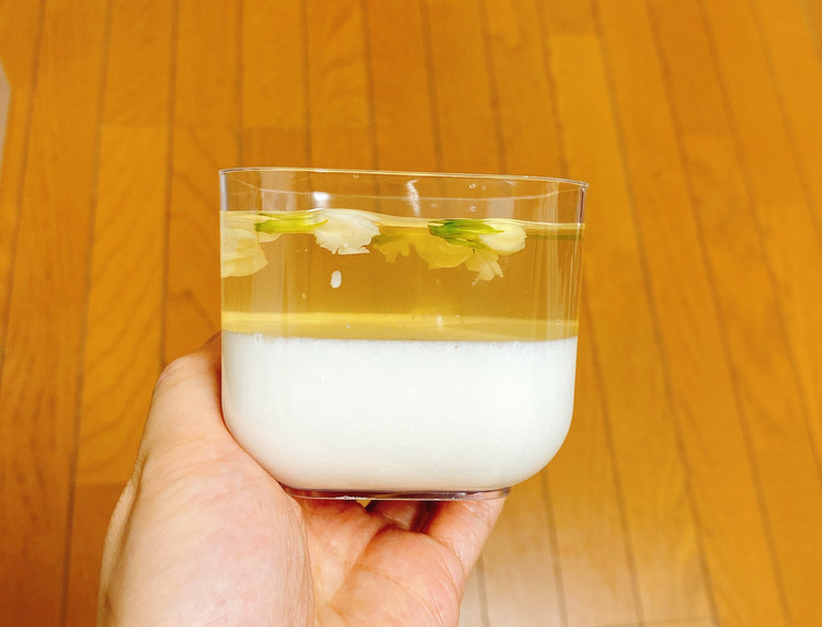 茉莉绿茶椰奶冻的做法