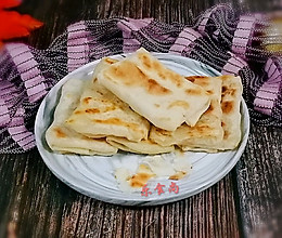 #换着花样吃早餐#不翻车版印度香蕉飞饼的做法