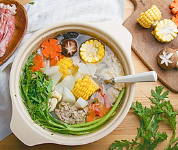 羊肉片汆萝卜的做法