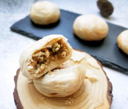 鲜肉饼 鸡肉月饼 酥皮肉饼的做法