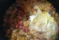 腊肠土豆焖饭的做法