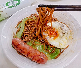 #纳福汇轻松喷出美味#低脂荞麦拌面的做法