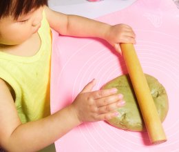 抹茶蜜豆面包12+的做法