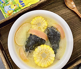 苹果玉米乌鸡汤的做法