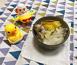 #馅儿料美食，哪种最好吃#木瓜竹笙眉豆炖鸡脚的做法