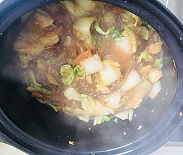 大白菜炖粉丝的做法
