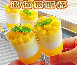 热带水果迷你慕斯杯，不需要烤箱，有手就会的做法