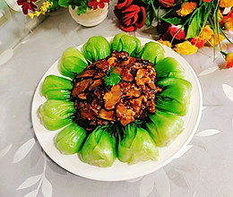 香菇青菜的做法