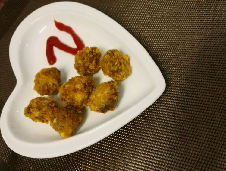 炸牛肉丸子酱油的做法