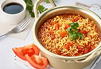 泡面神仙吃法 | 番茄泡面的做法