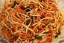 炝拌干豆腐丝的做法