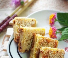 金灿灿的叉烧肉饼的做法