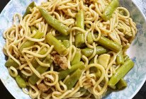 扁豆焖面的做法