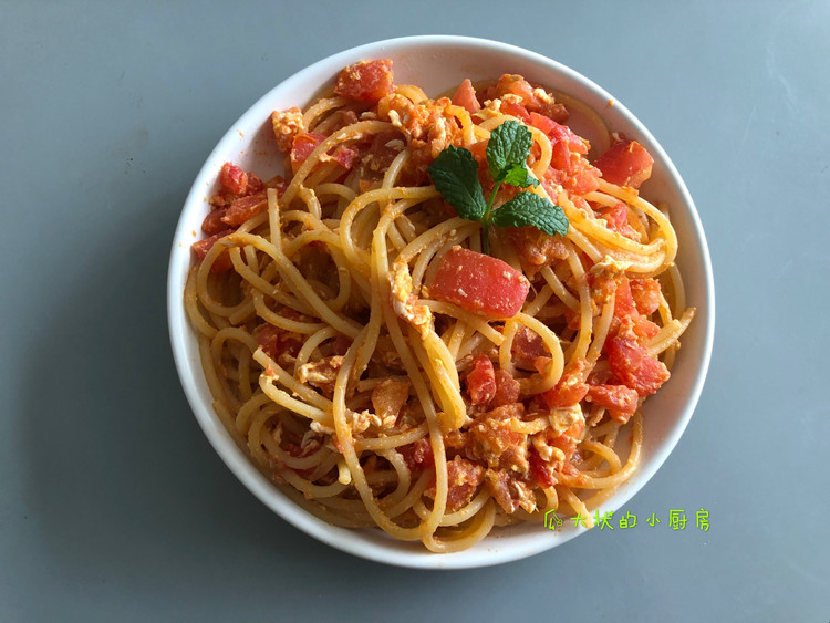 番茄意面的做法