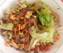粉丝包菜的做法